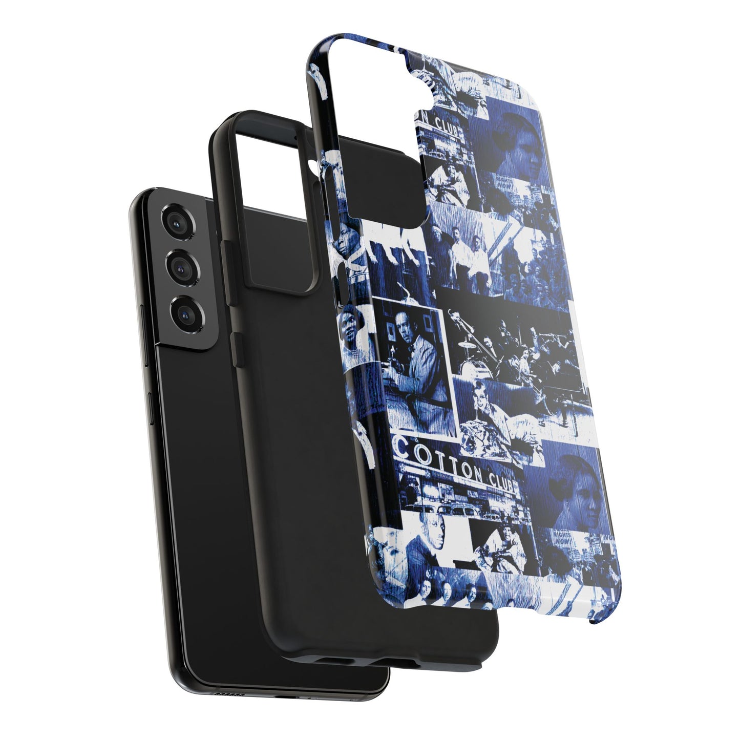 Black History 1920's Greatness (Blue) (Black Version) Samsung Case