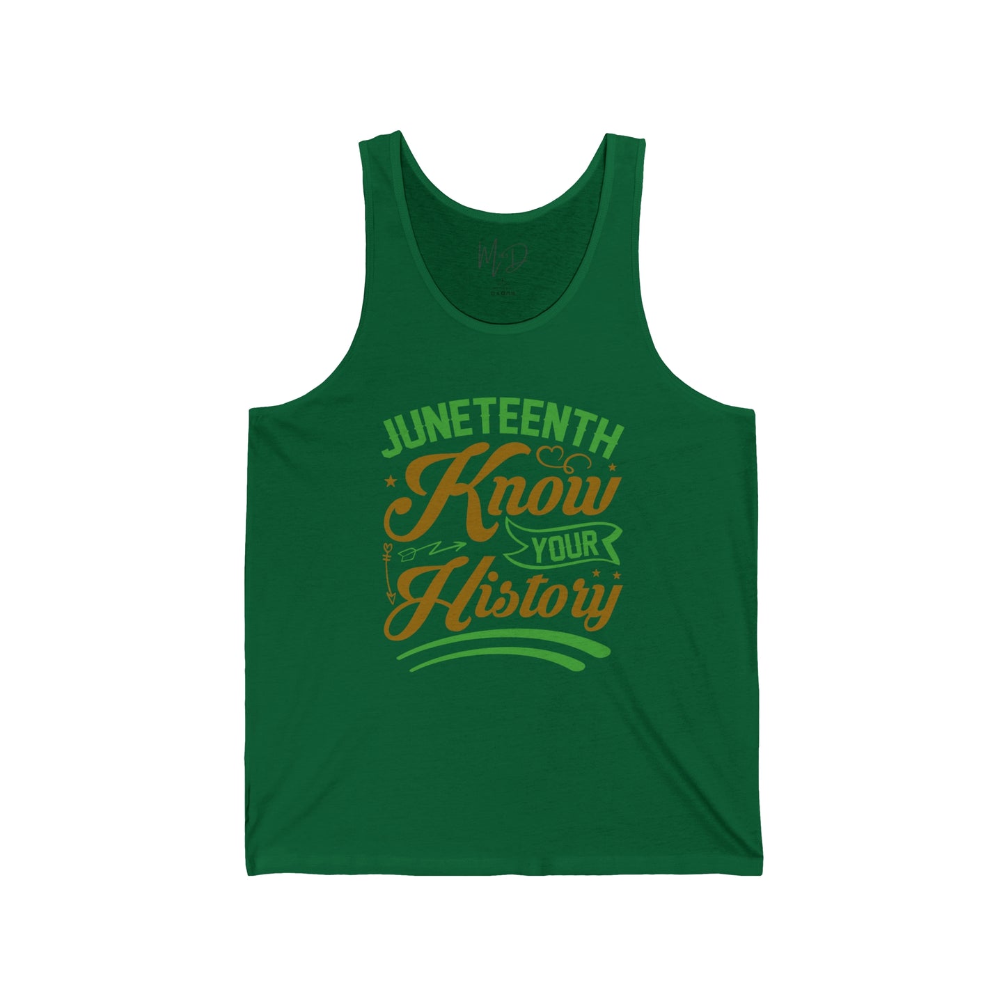 Know Your History Tank Top Unisex