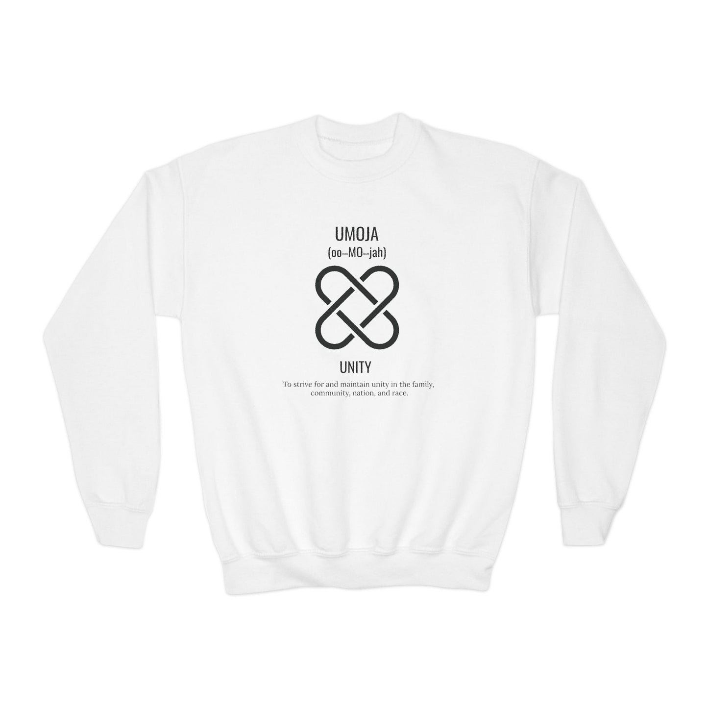Umoja (Day 1) |Unity | Youth Crewneck Sweatshirt