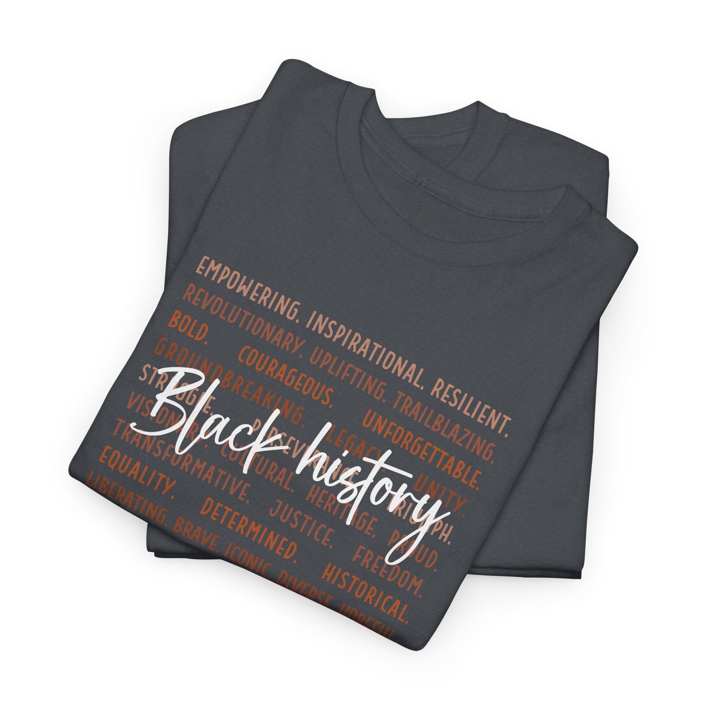 Black History - Empowerment | Brown Font | T-Shirt