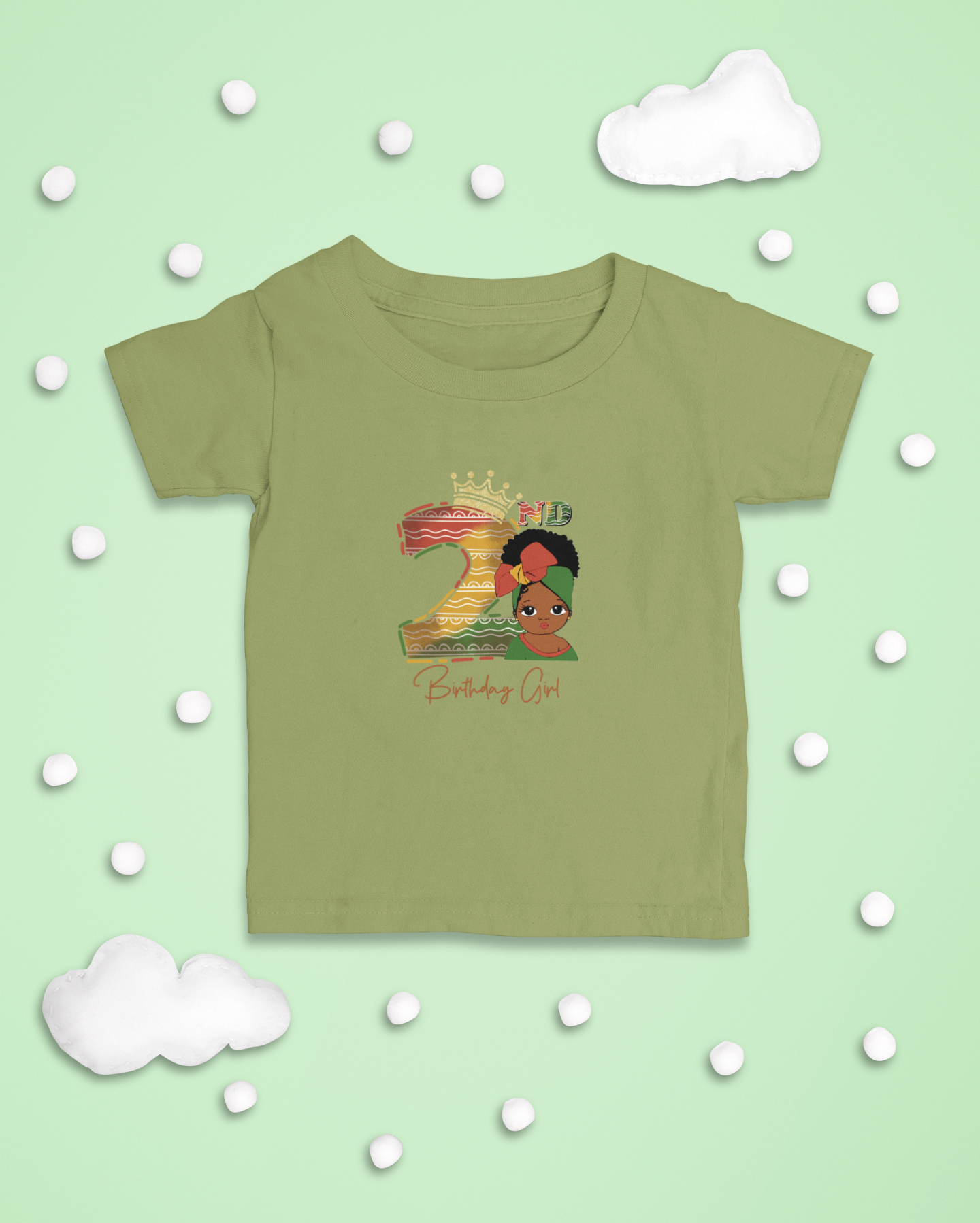 2nd Princess Birthday Girl Juneteenth T-Shirt