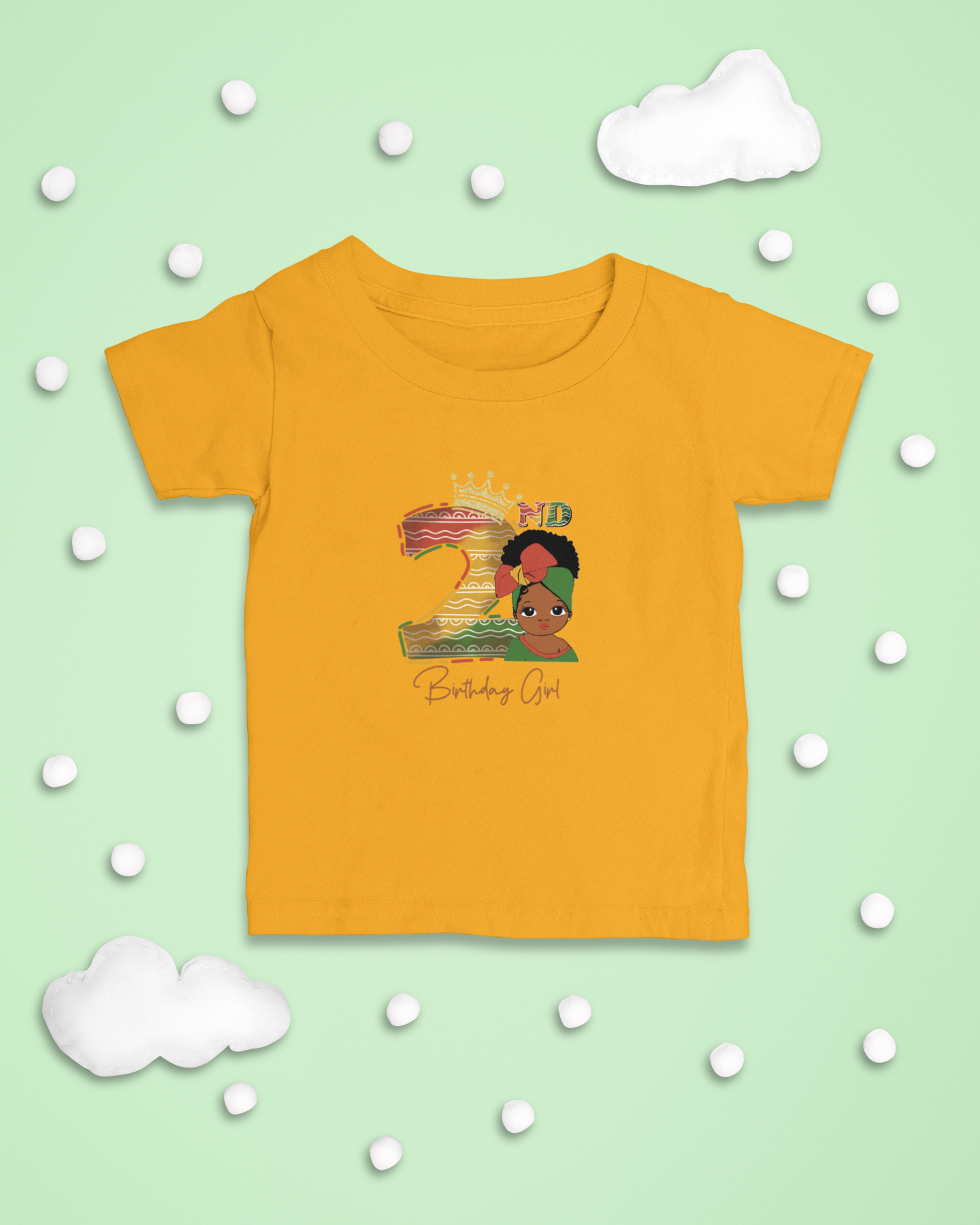 2nd Princess Birthday Girl Juneteenth T-Shirt