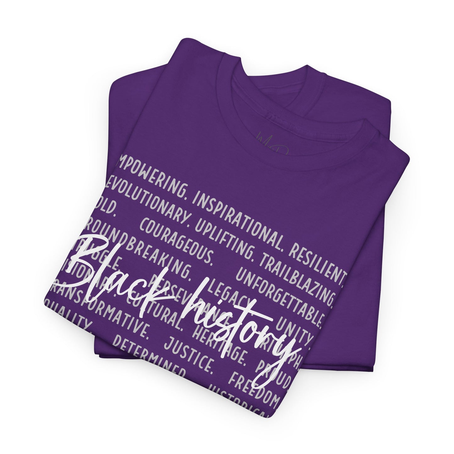 Black History - Empowerment | White Font | T-Shirt