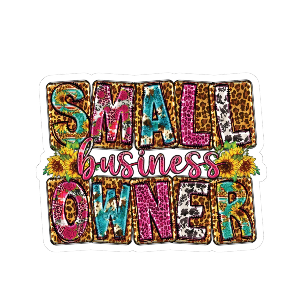 Small Business Owner | Version 2 |Kriss-Cut Stickers