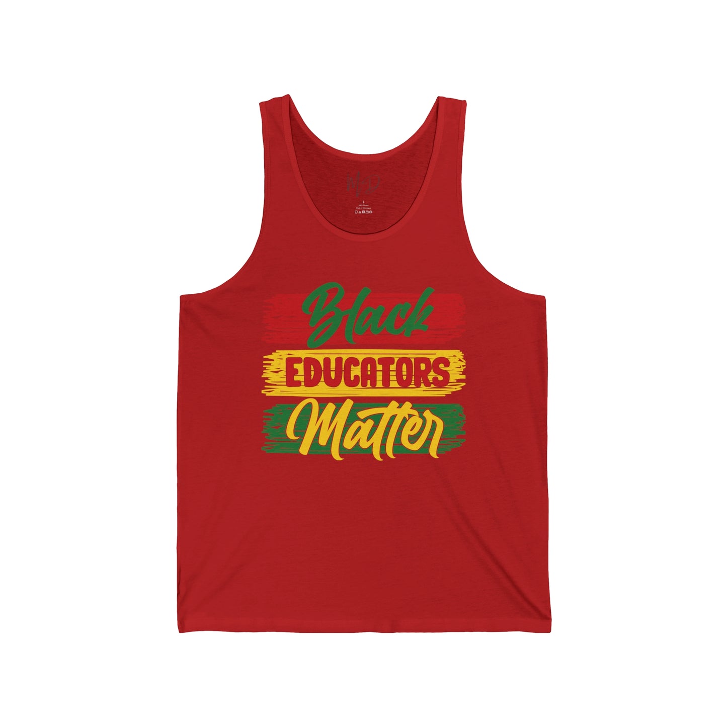 Black Educators Matter Tank Top Unisex (Version 1)