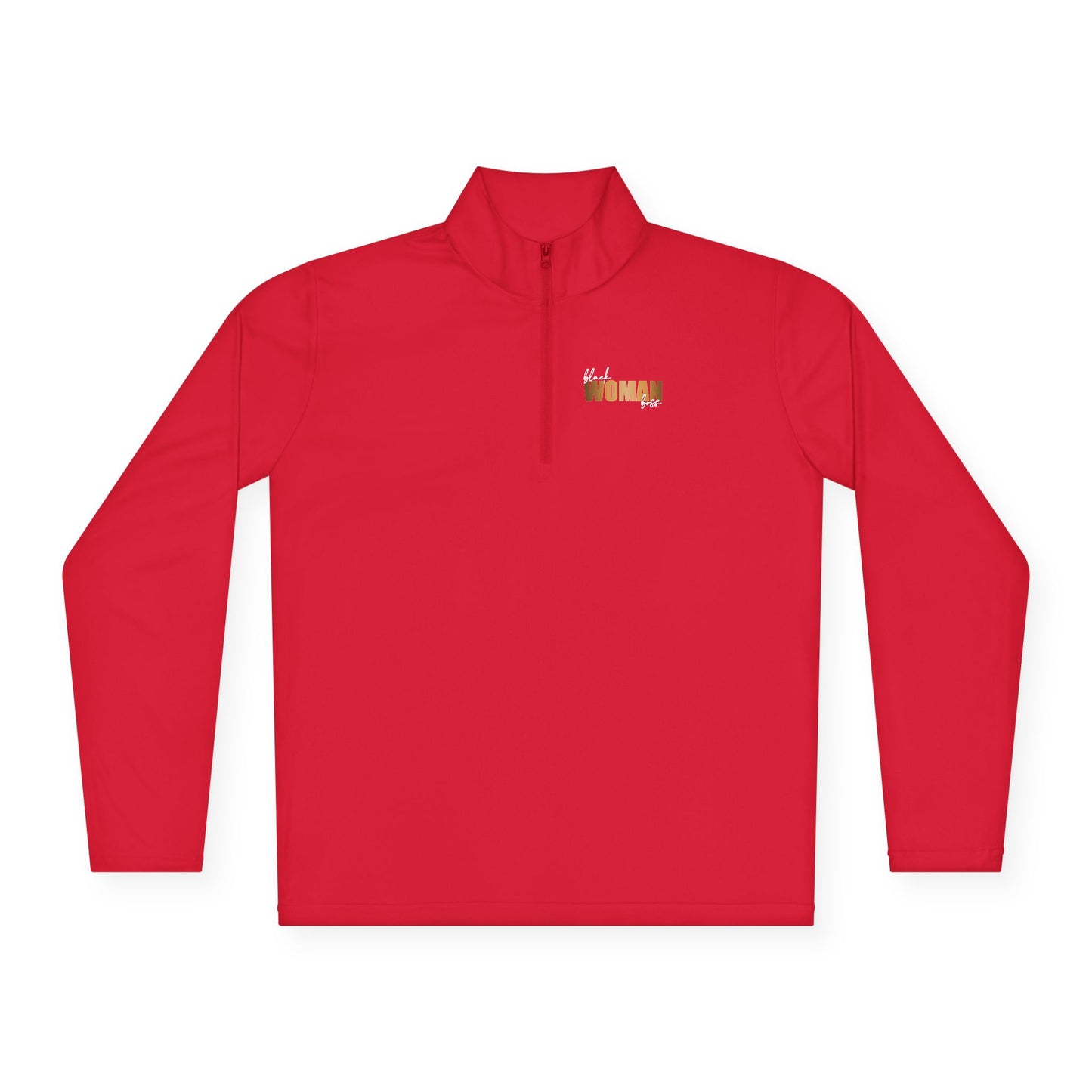 Black Women Boss |Quarter Zip Pullover| 2-Sided Print