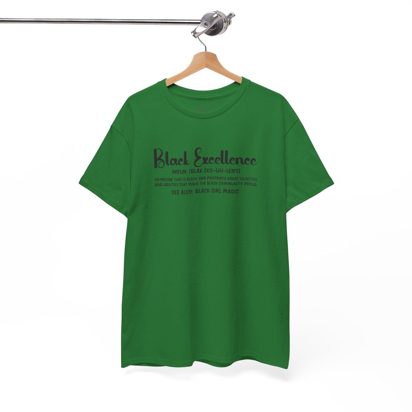 Black Excellence For Me | Black Font | T-Shirt