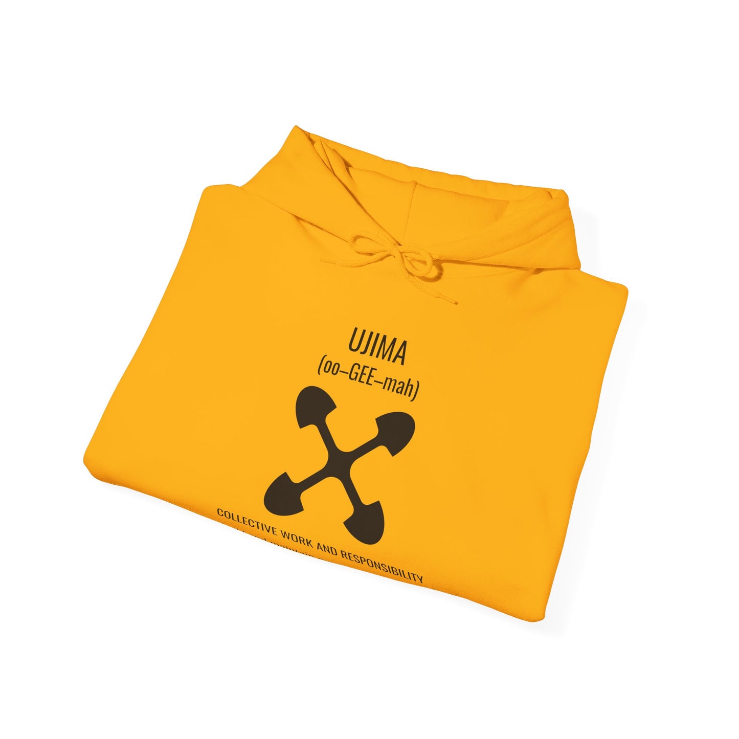 Ujima (Day 3) | Collective Work & Responsibility | Hooded Sweatshirt