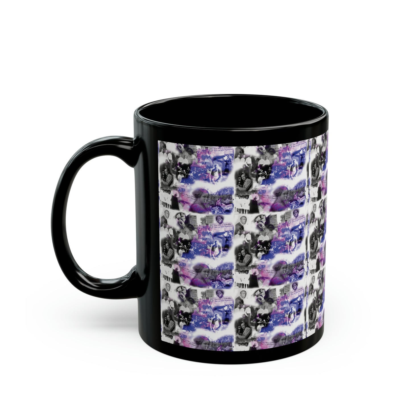 Black History 1920's Greatness (Purple) (Black Version) |Coffee & Tea Mug | Full Print| 11 Oz