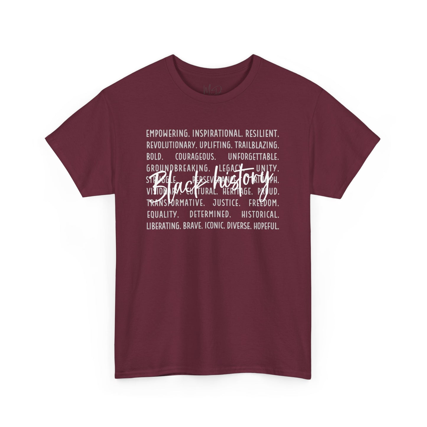 Black History - Empowerment | White Font | T-Shirt