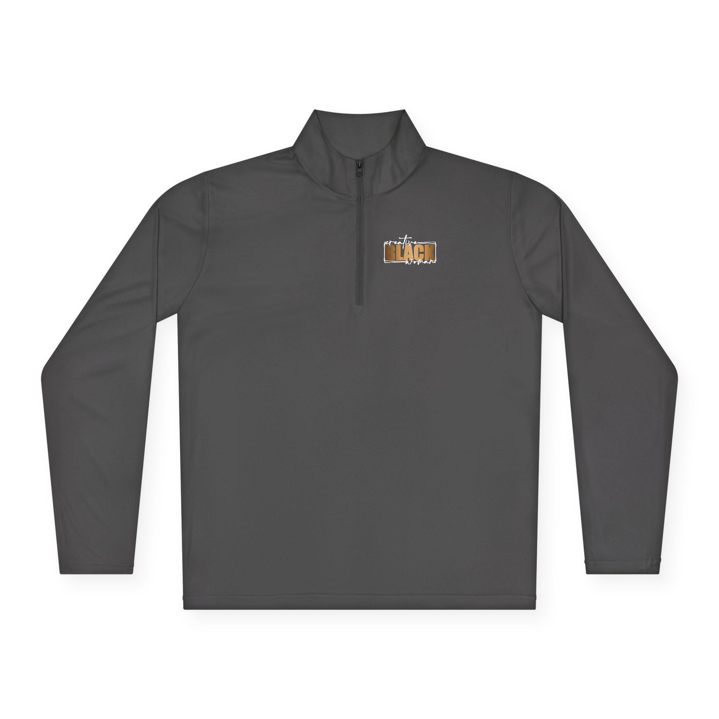 Creative Black Women | Quarter Zip Pullover| 2-Sided Print