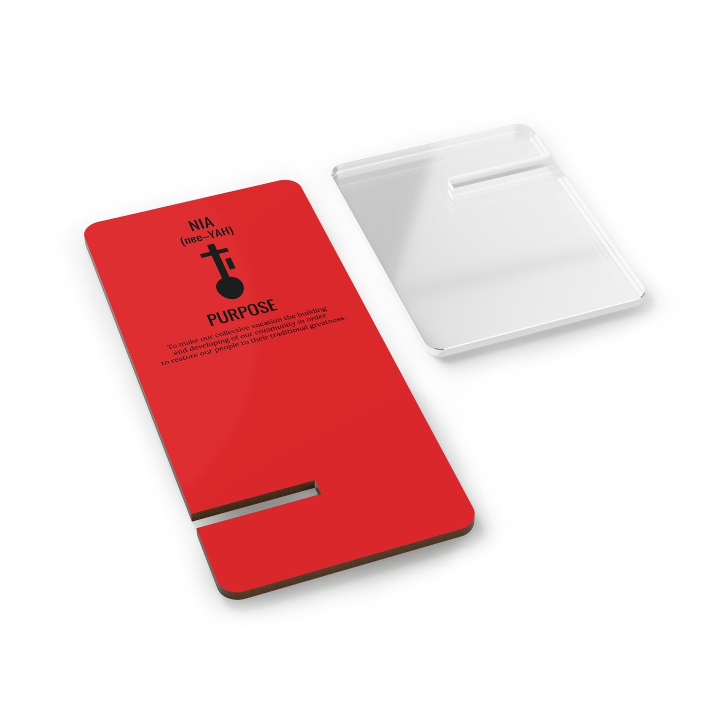 Nia (Day 5) | Purpose | Mobile Display Stand | Red