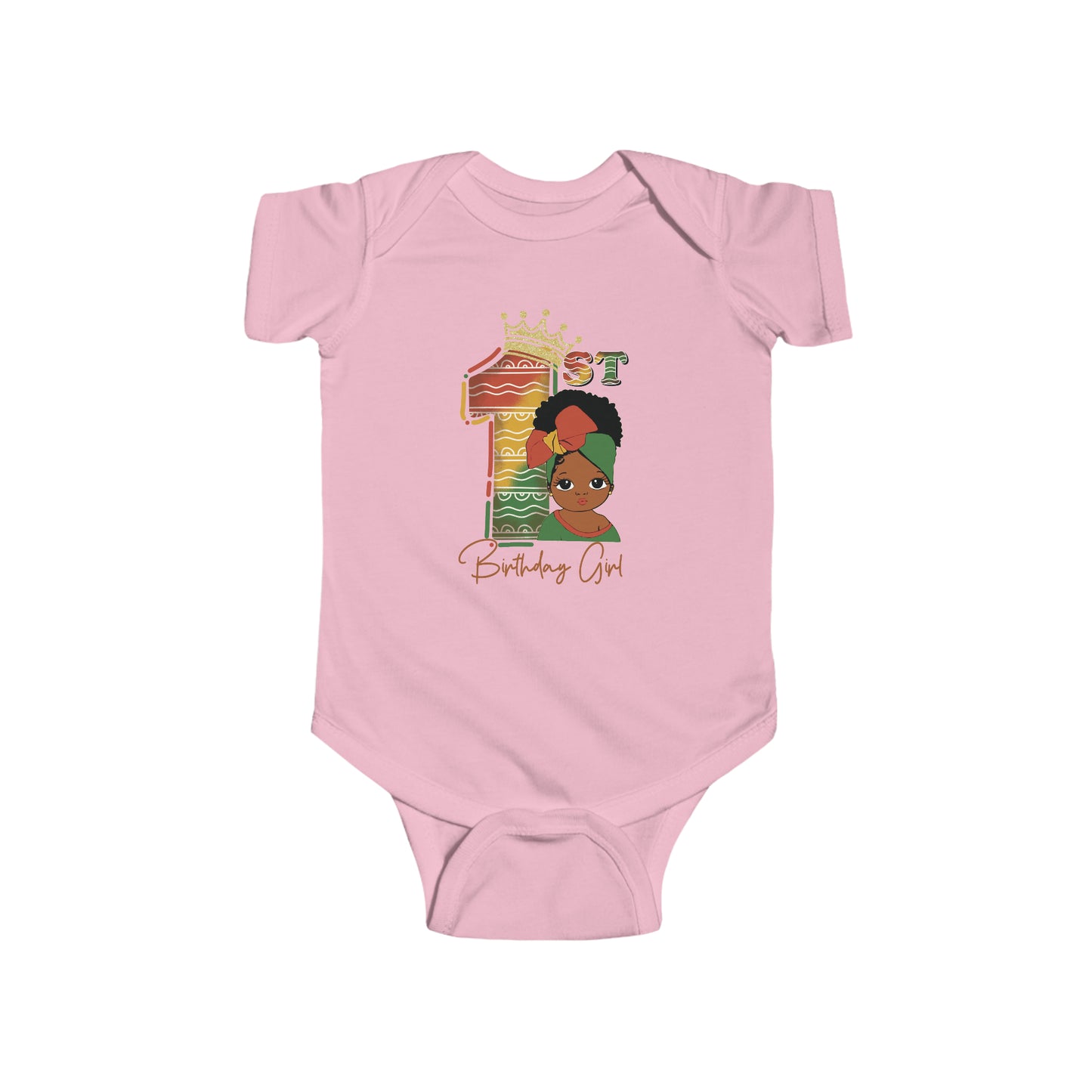 1st Juneteenth Crown Birthday Infant Bodysuit