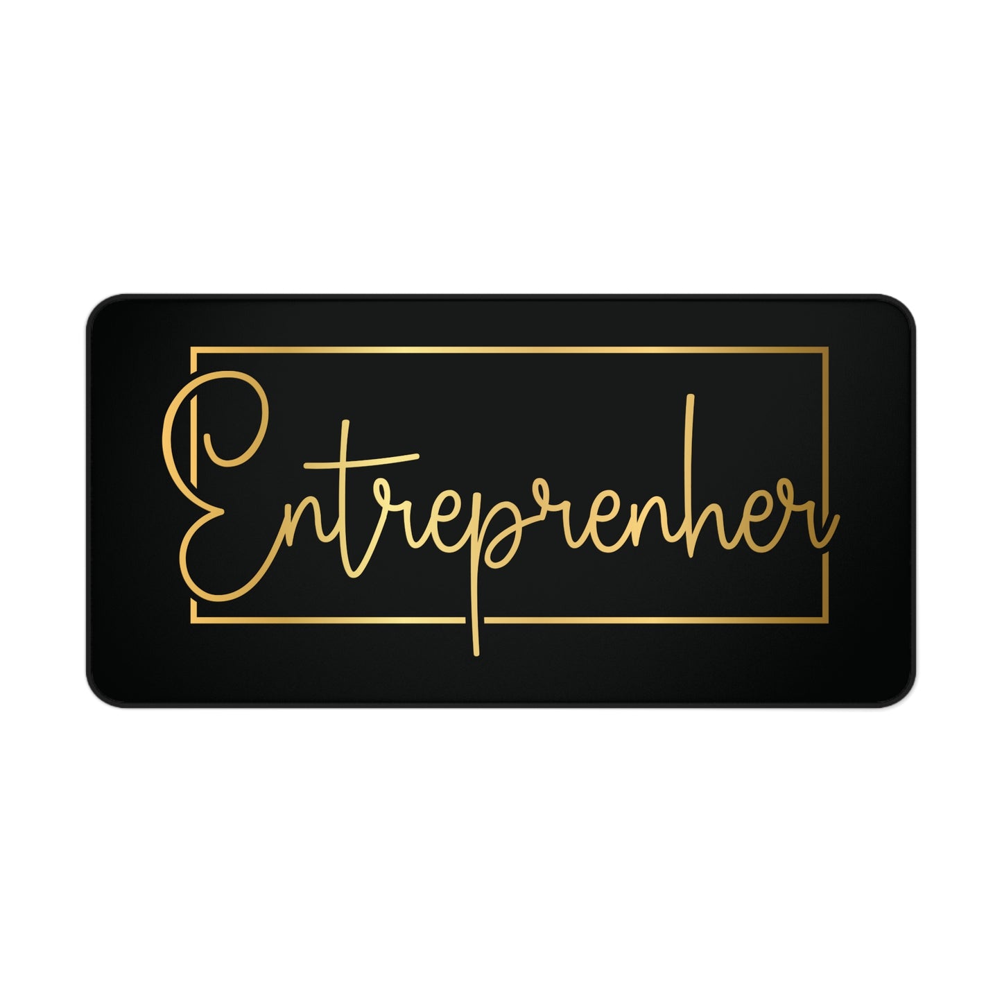 Entrepreneur | Desk Mat | Black