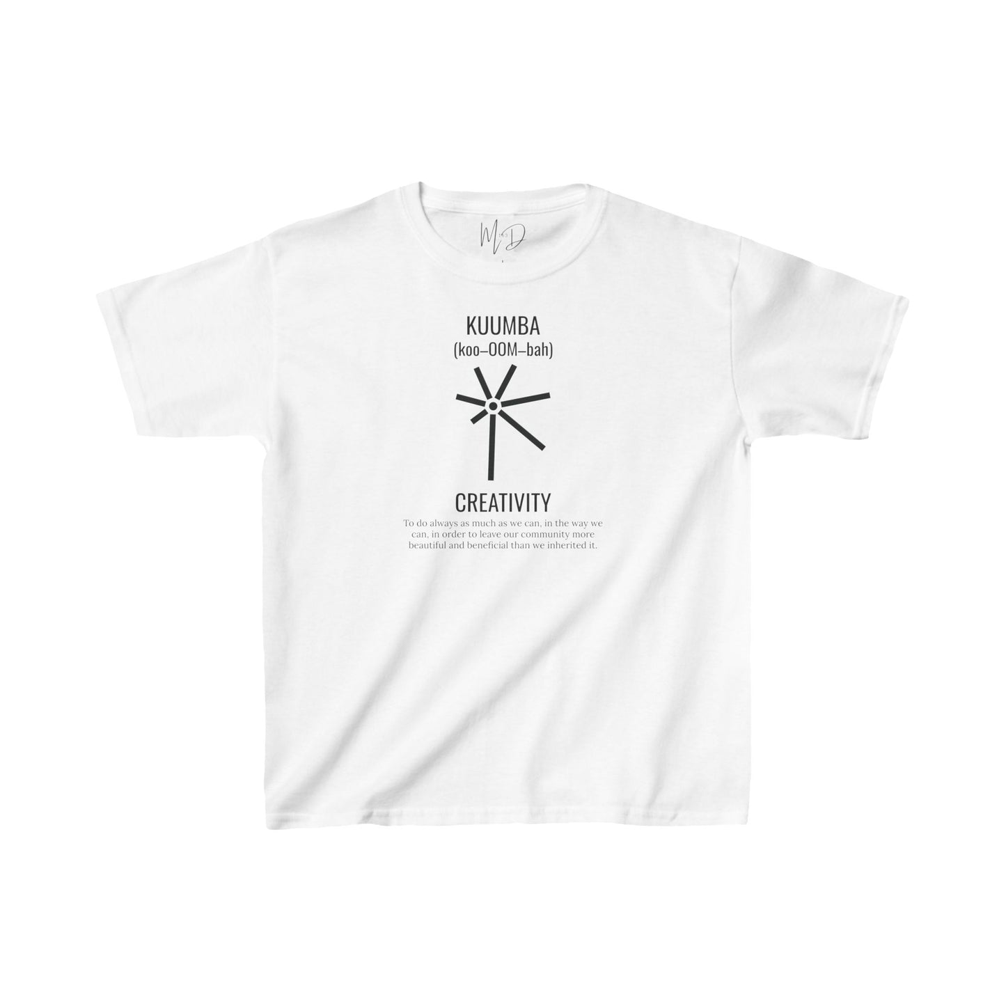 Kuumba (Day 6) | Creativity | Kid’s T-Shirt