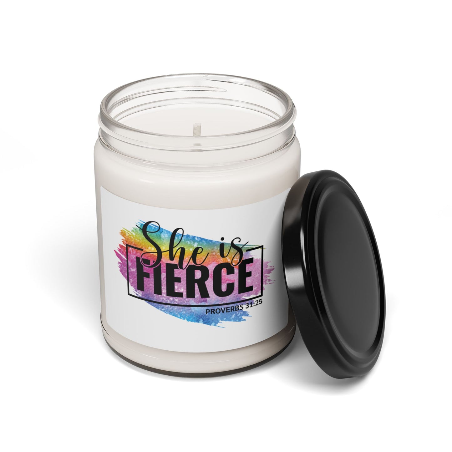 She Is Fierce | Candle | (White Label) | 9 Oz