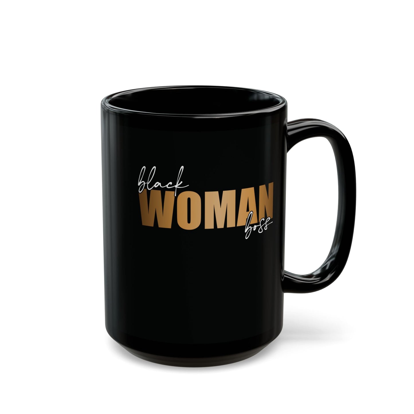 Black Women Boss| 11oz or 15 oz Mug| Black