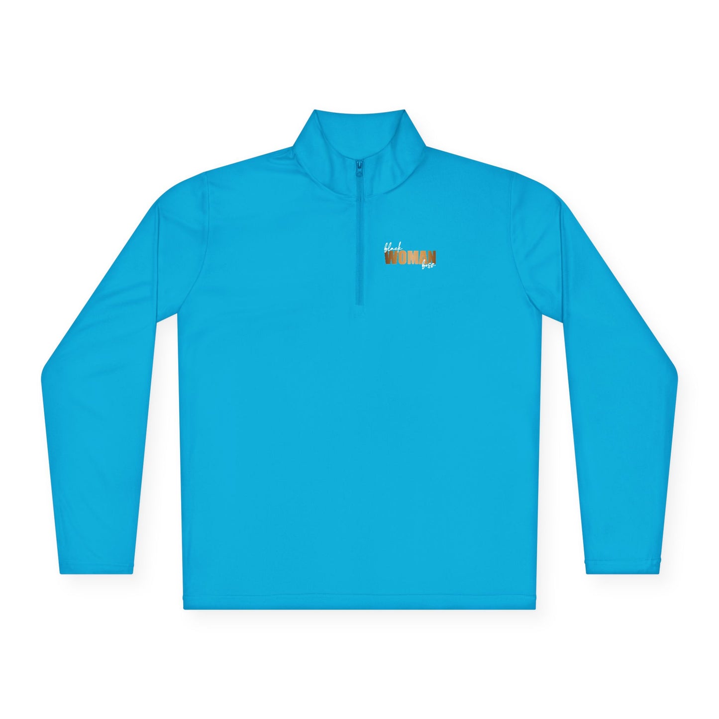Black Women Boss |Quarter Zip Pullover| 2-Sided Print