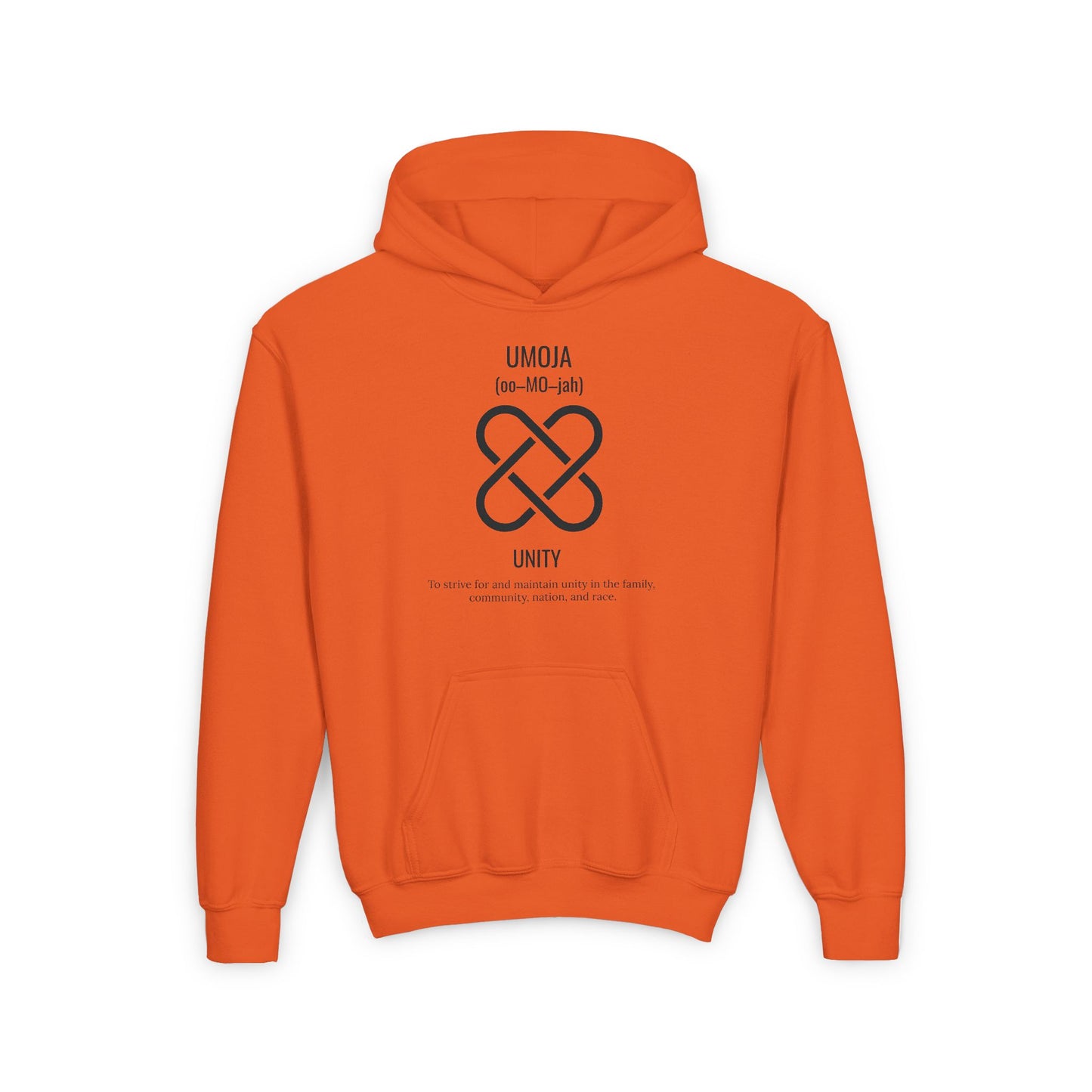 Umoja (Day 1) |Unity | Youth Hooded Sweatshirt
