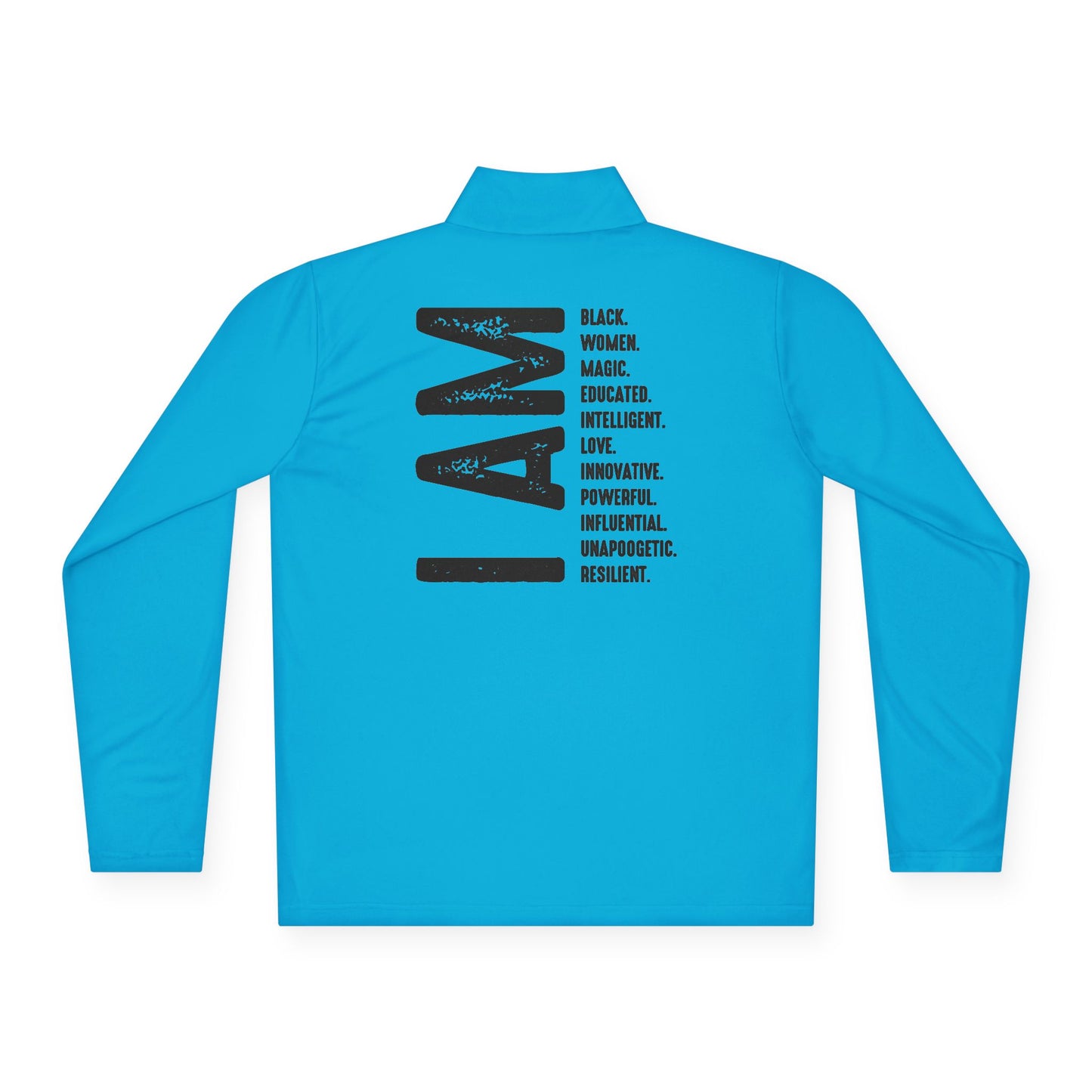 I’m Am | Version 3-SB-1| Quarter Zip Pullover| 2-Sided Print