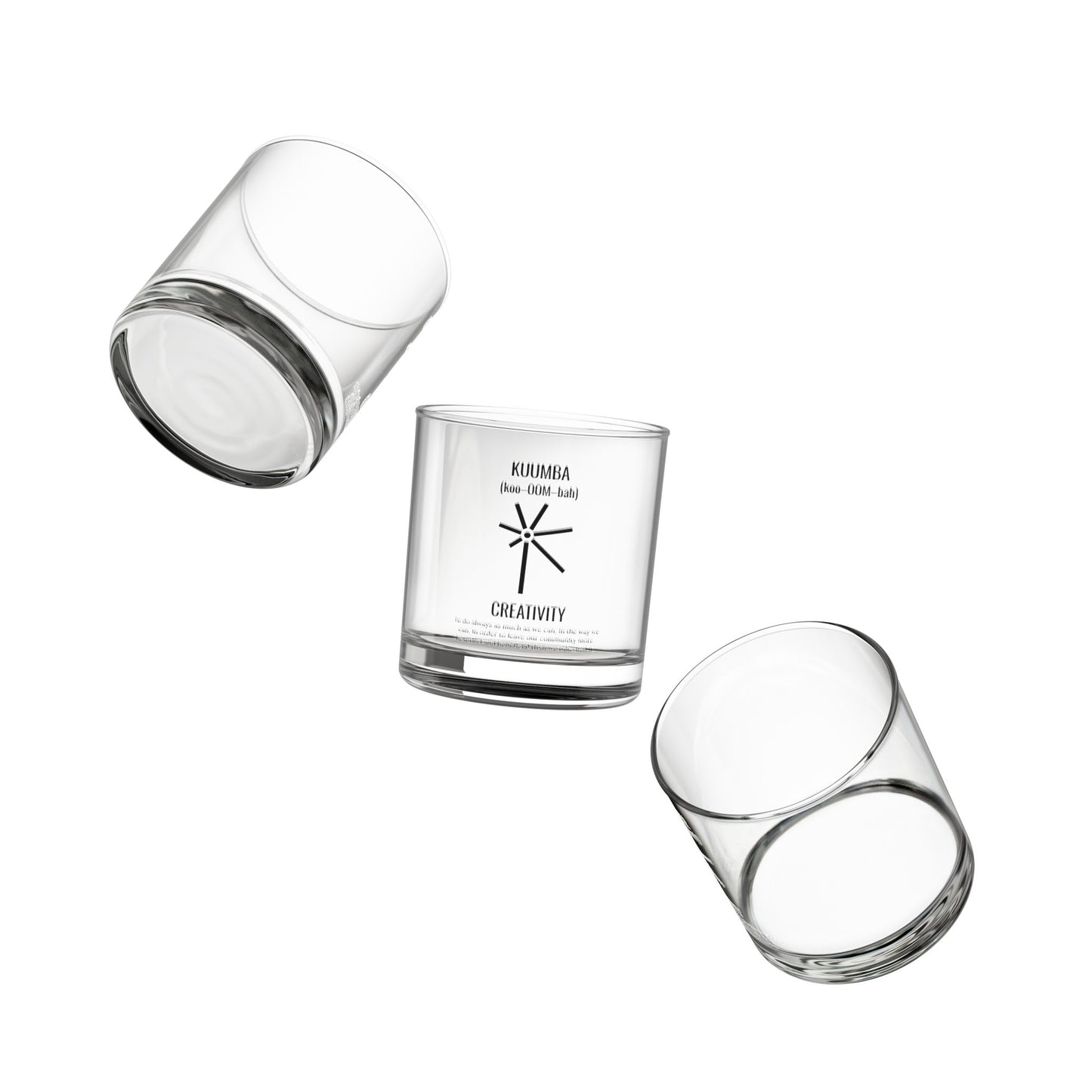 Kuumba (Day 6) | Creativity | 10 oz Rocks Glass