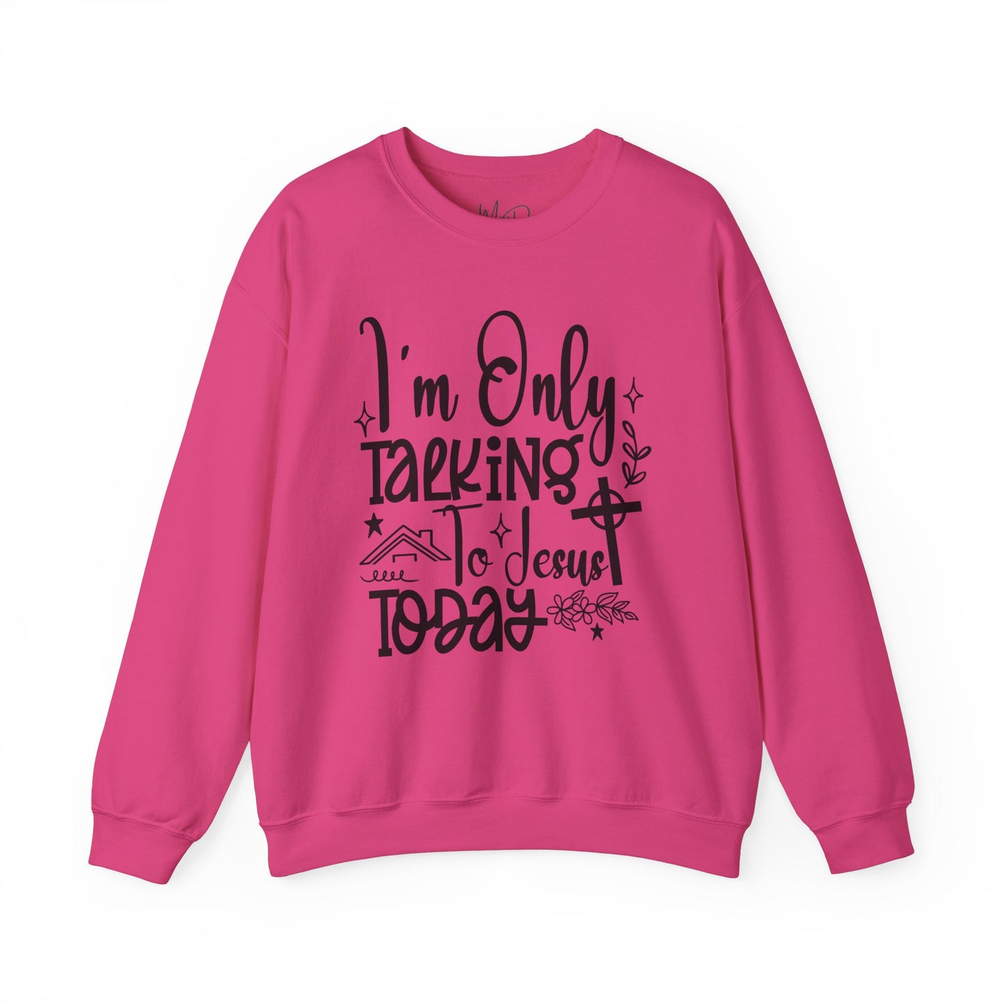 I Am Only Speaking To Jesus Today | Sweatshirt
