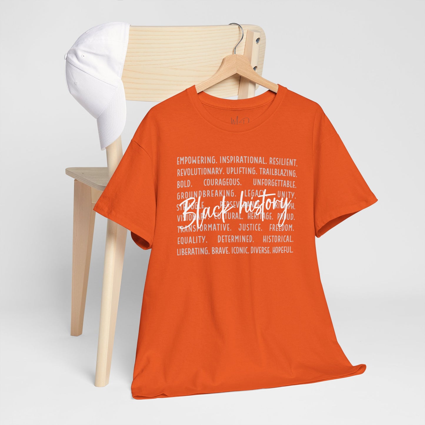 Black History - Empowerment | White Font | T-Shirt