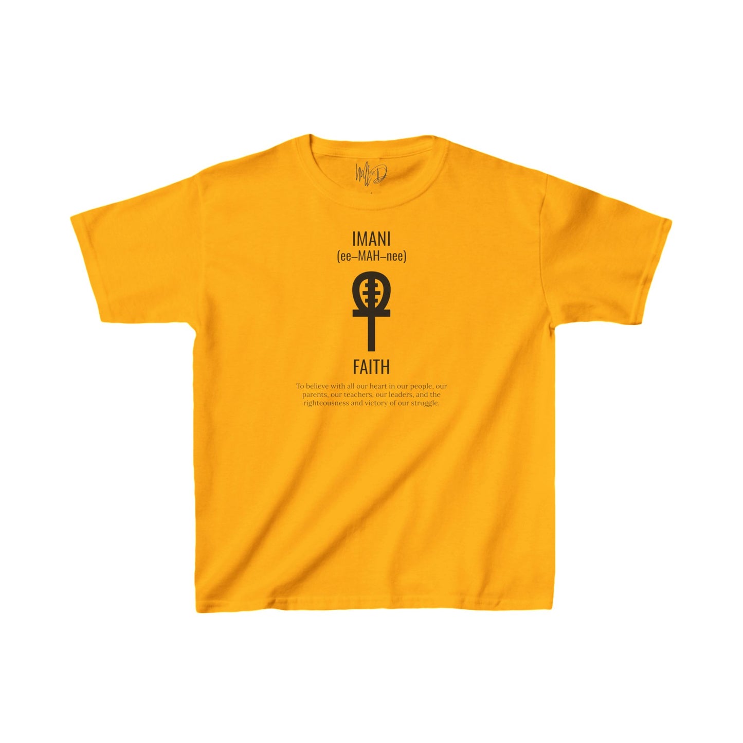 Imani (Day 7) Faith | Kid’s T-Shirt