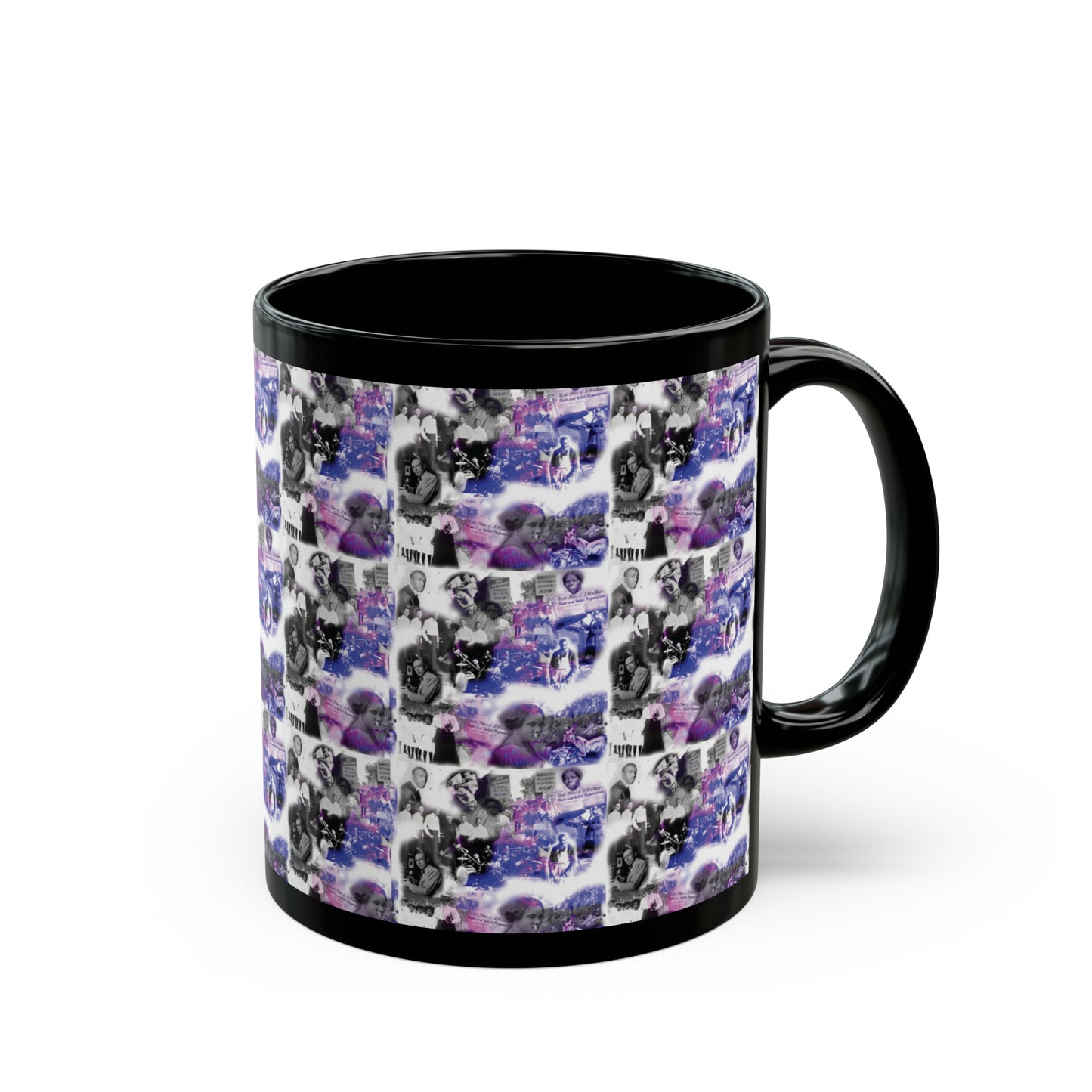 Black History 1920's Greatness (Purple) (Black Version) |Coffee & Tea Mug | Full Print| 11 Oz