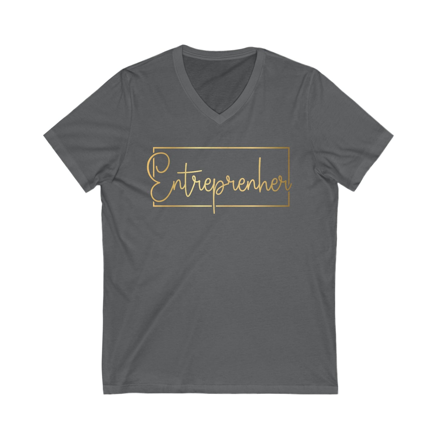 Entrepreneurship | Short Sleeve V-Neck Tee (Unisex)