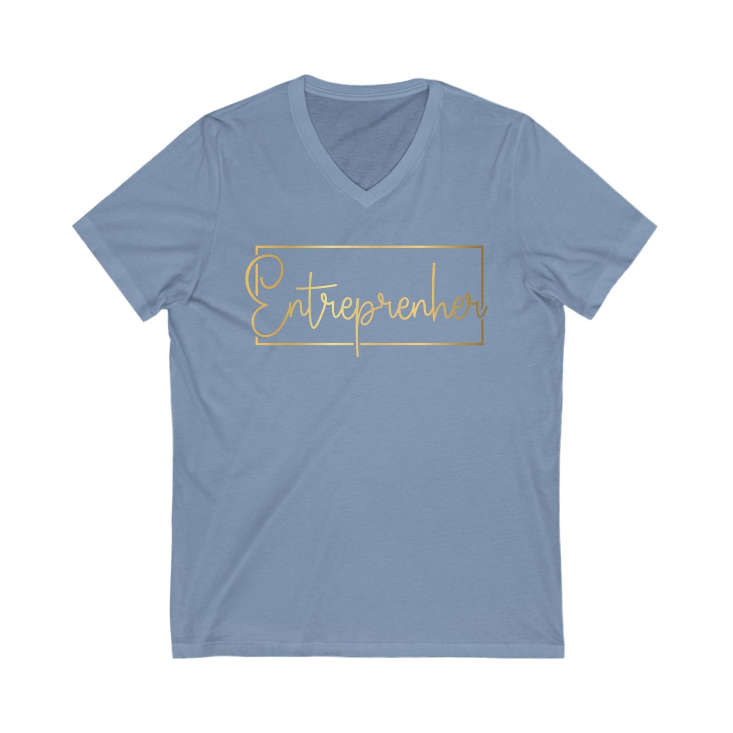 Entrepreneurship | Short Sleeve V-Neck Tee (Unisex)