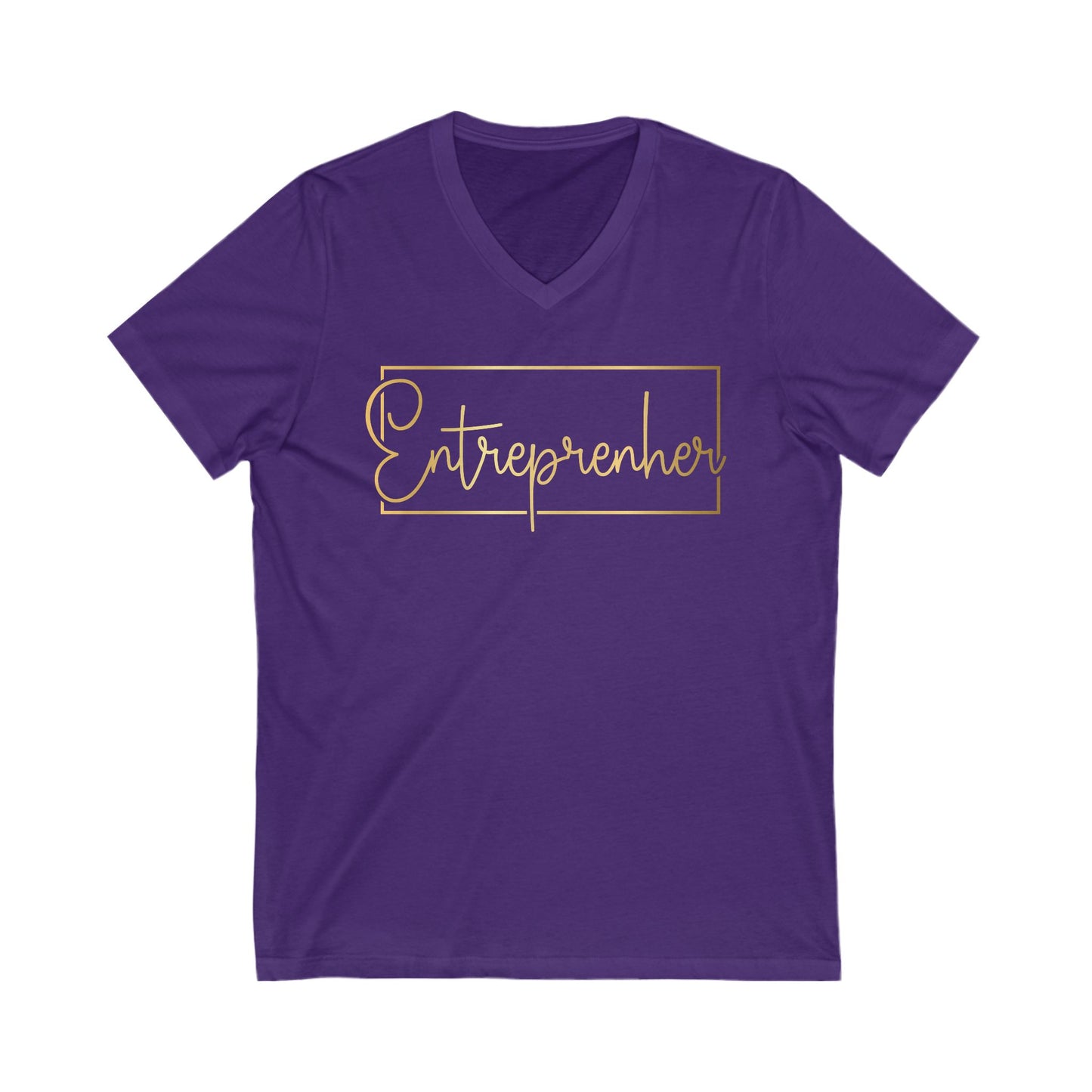Entrepreneurship | Short Sleeve V-Neck Tee (Unisex)