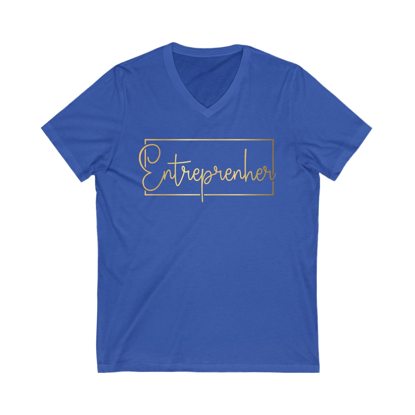 Entrepreneurship | Short Sleeve V-Neck Tee (Unisex)