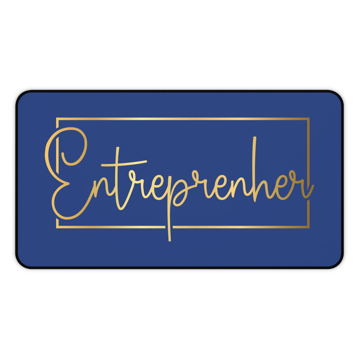 Entrepreneur | Desk Mat | Blue