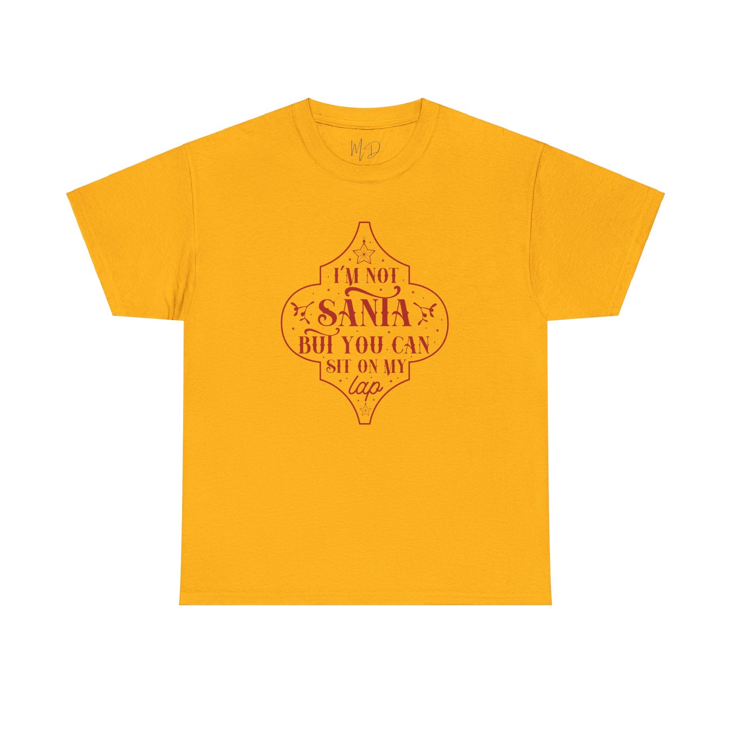 I’m Not Santa, But You Can Sit on My Lap | T-Shirt | Red Print