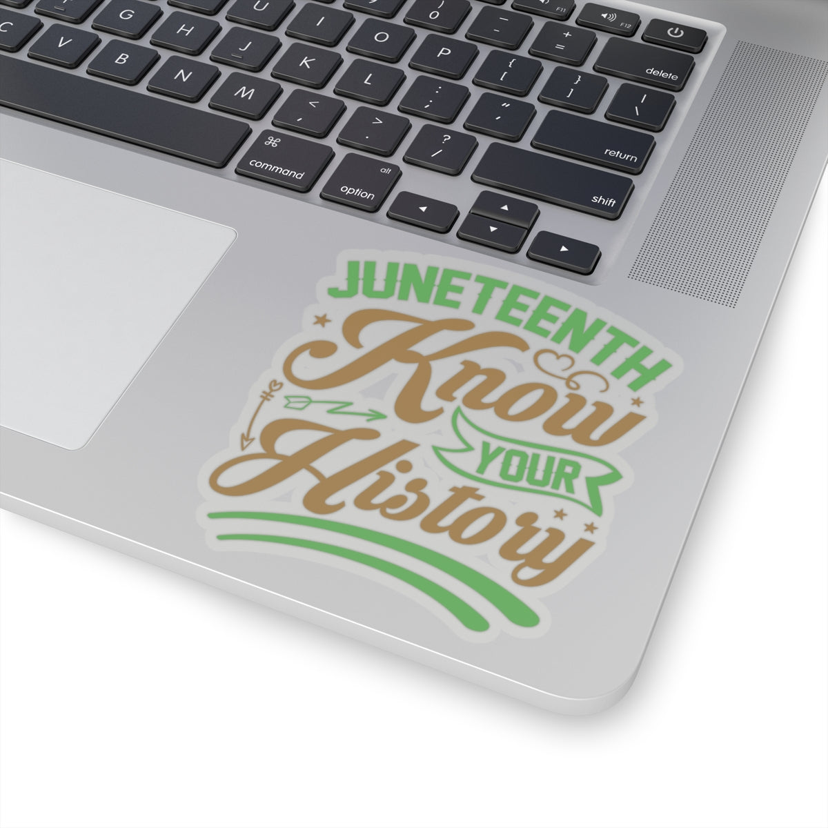 Juneteenth Know Your History | Kriss-Cut Stickers