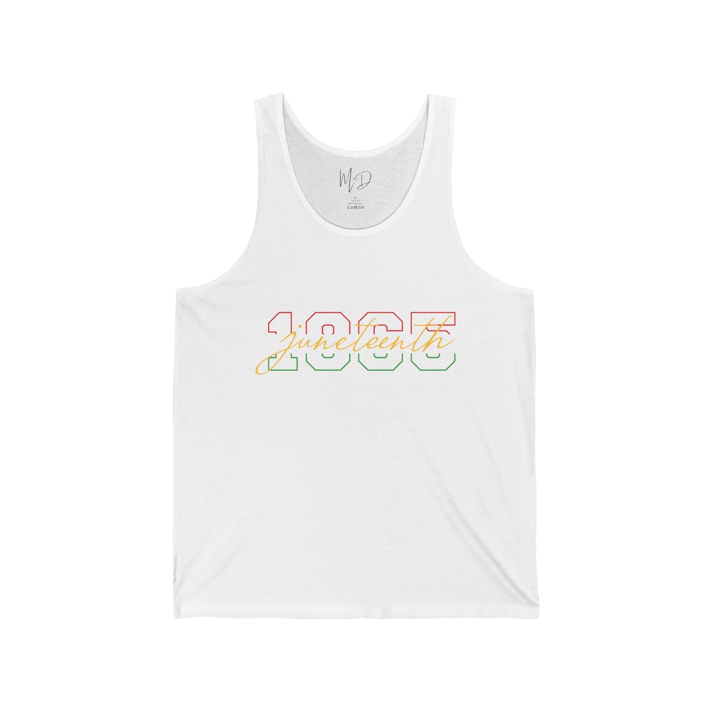 Juneteenth Multicolor Tank Top Unisex