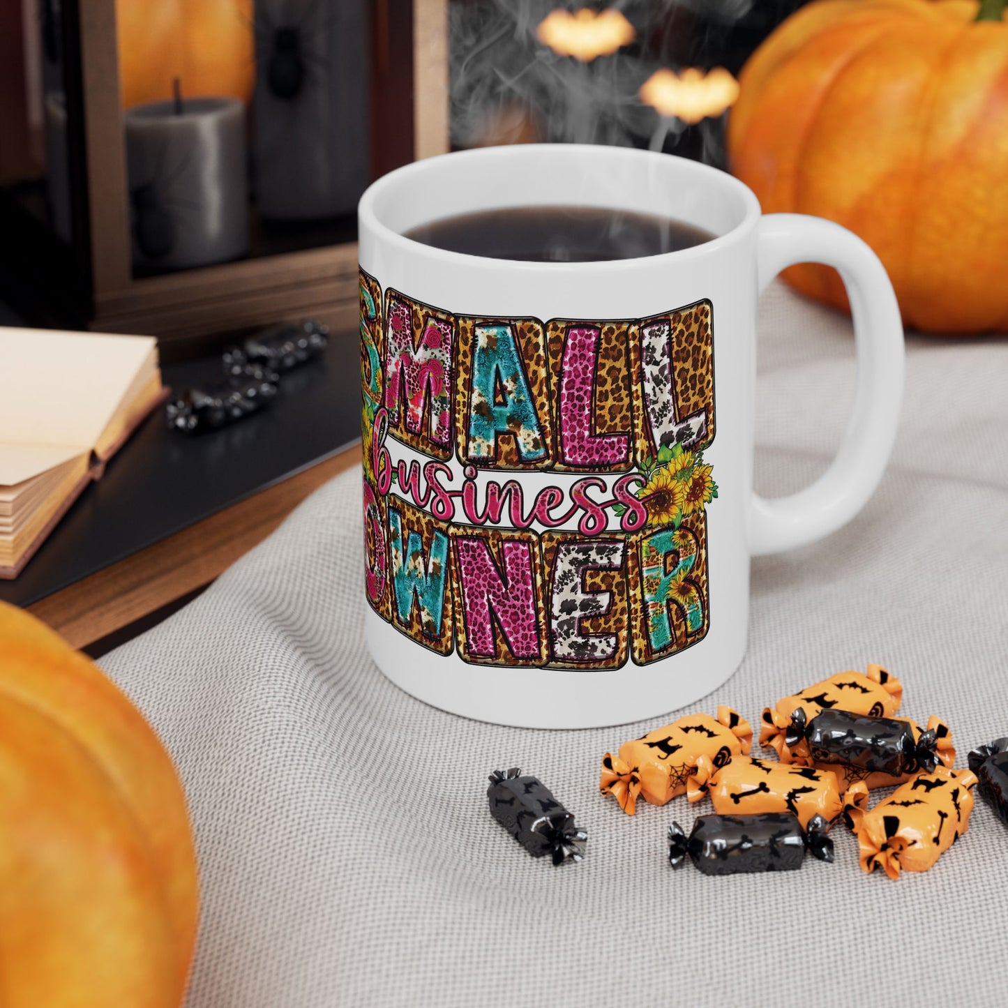 Small Business Owner | Version 2 | 11oz or 15 oz Mug| White