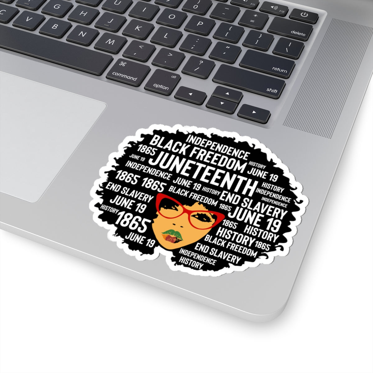 Juneteenth Classy Women's (Version 1)| Kriss-Cut Stickers