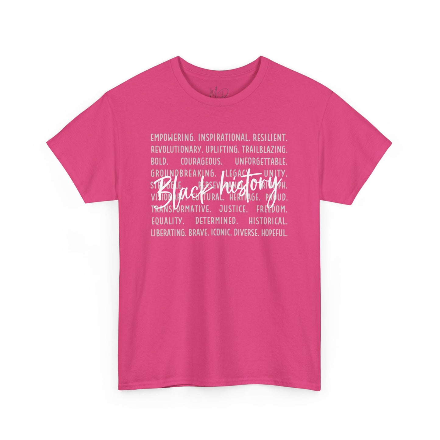 Black History - Empowerment | White Font | T-Shirt