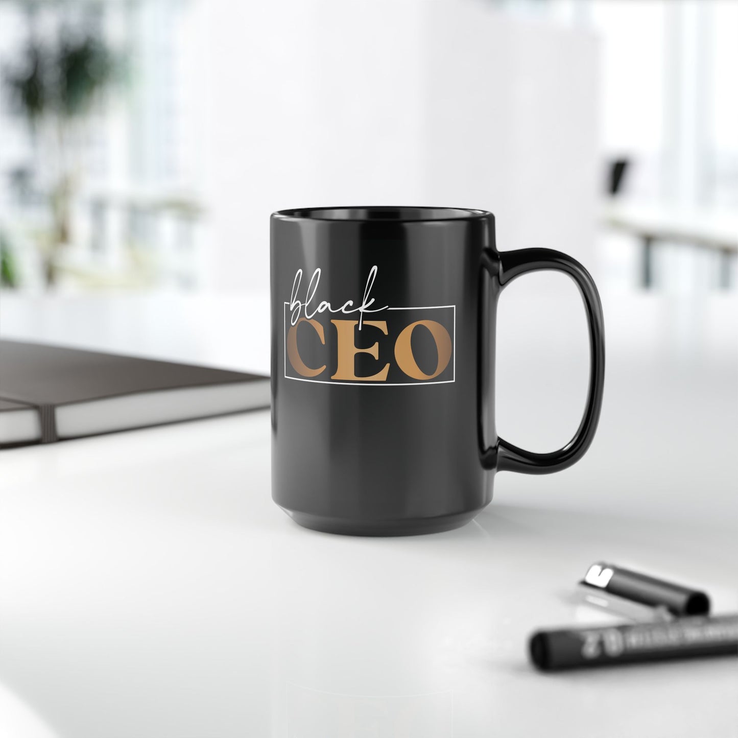 Black CEO| 11oz or 15 oz Mug| Black