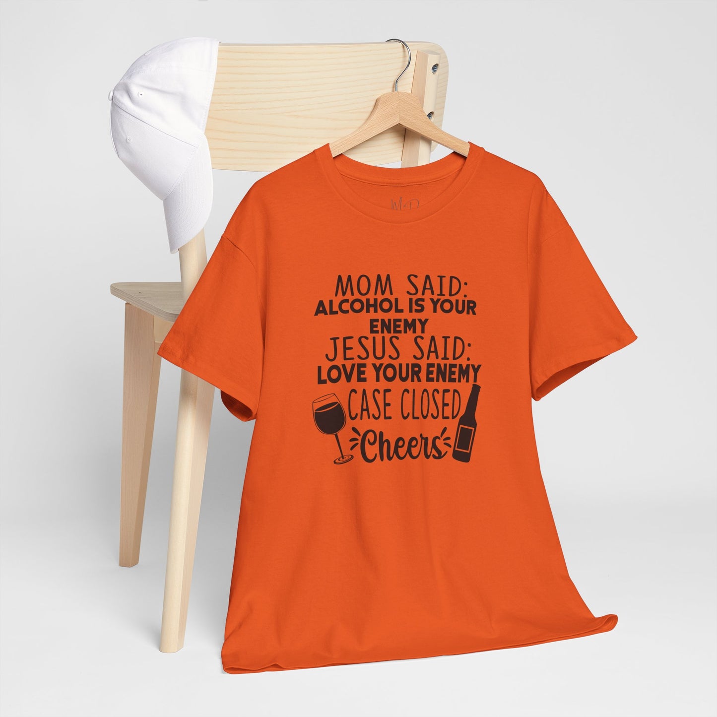 Alcohol Is Your Enemy | T-Shirt | Black Print