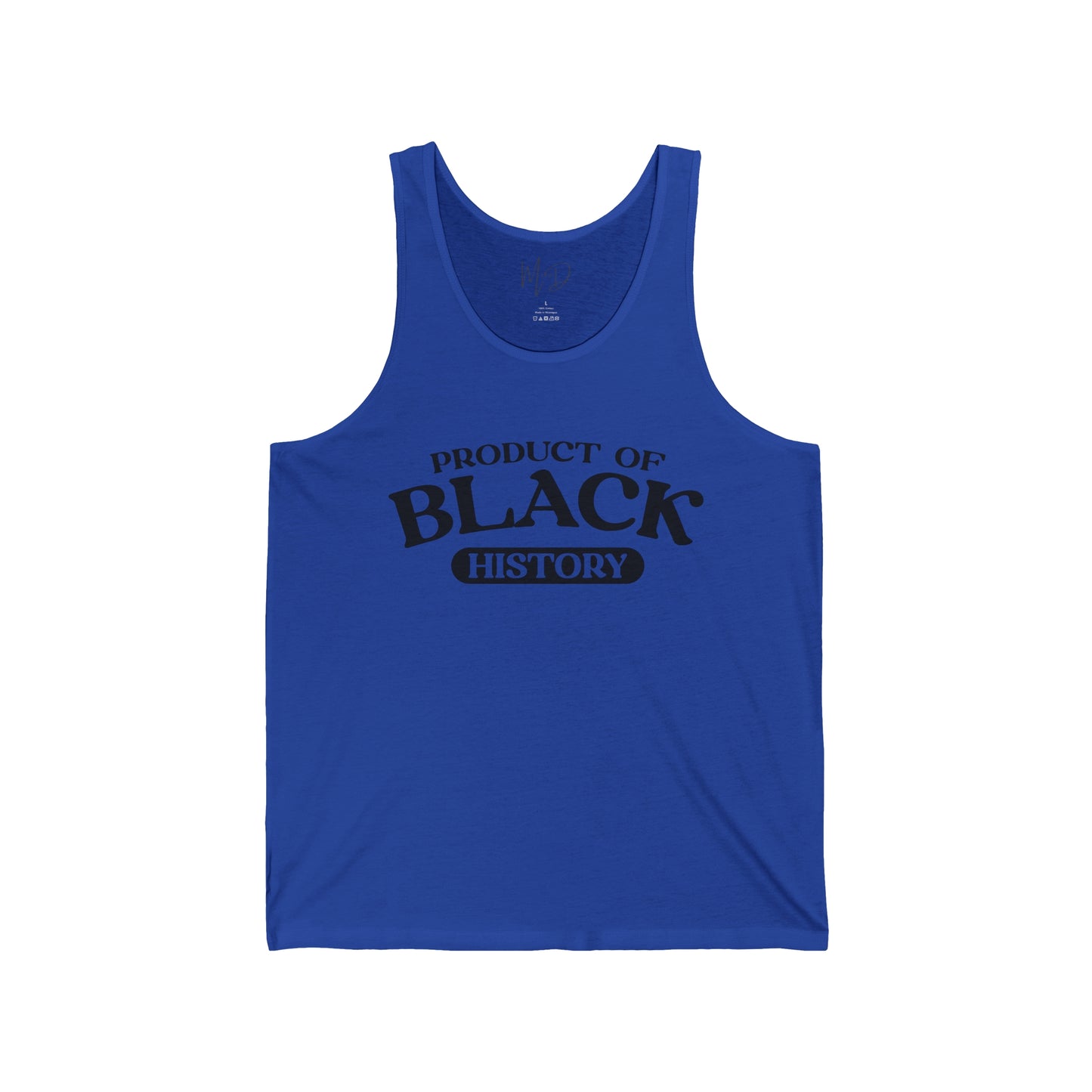 Product of Black History Tank Top Unisex