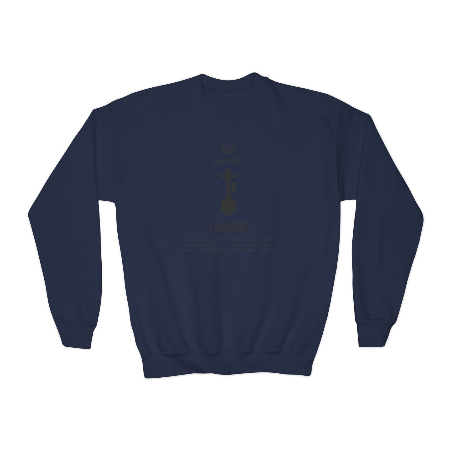 Nia (Day 5) | Purpose | Youth Crewneck Sweatshirt