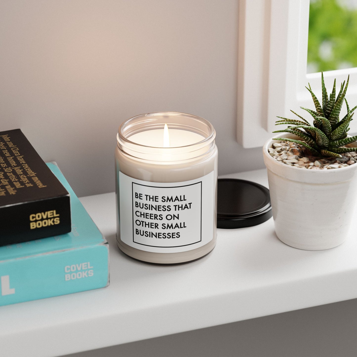 Be The Small Business That Cheers On Other Small Businesses | Candle |White Label |9 Oz