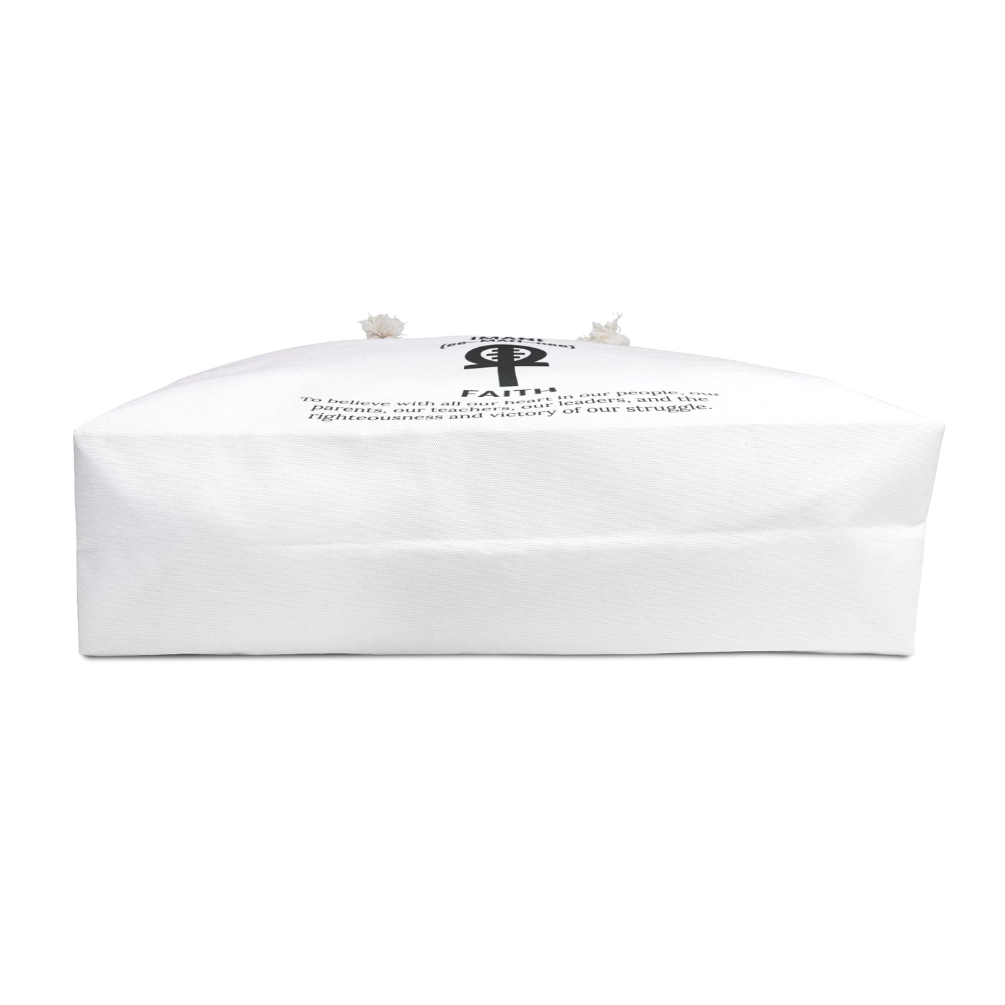 Imani (Day 7) Faith | Weekender Bag |White
