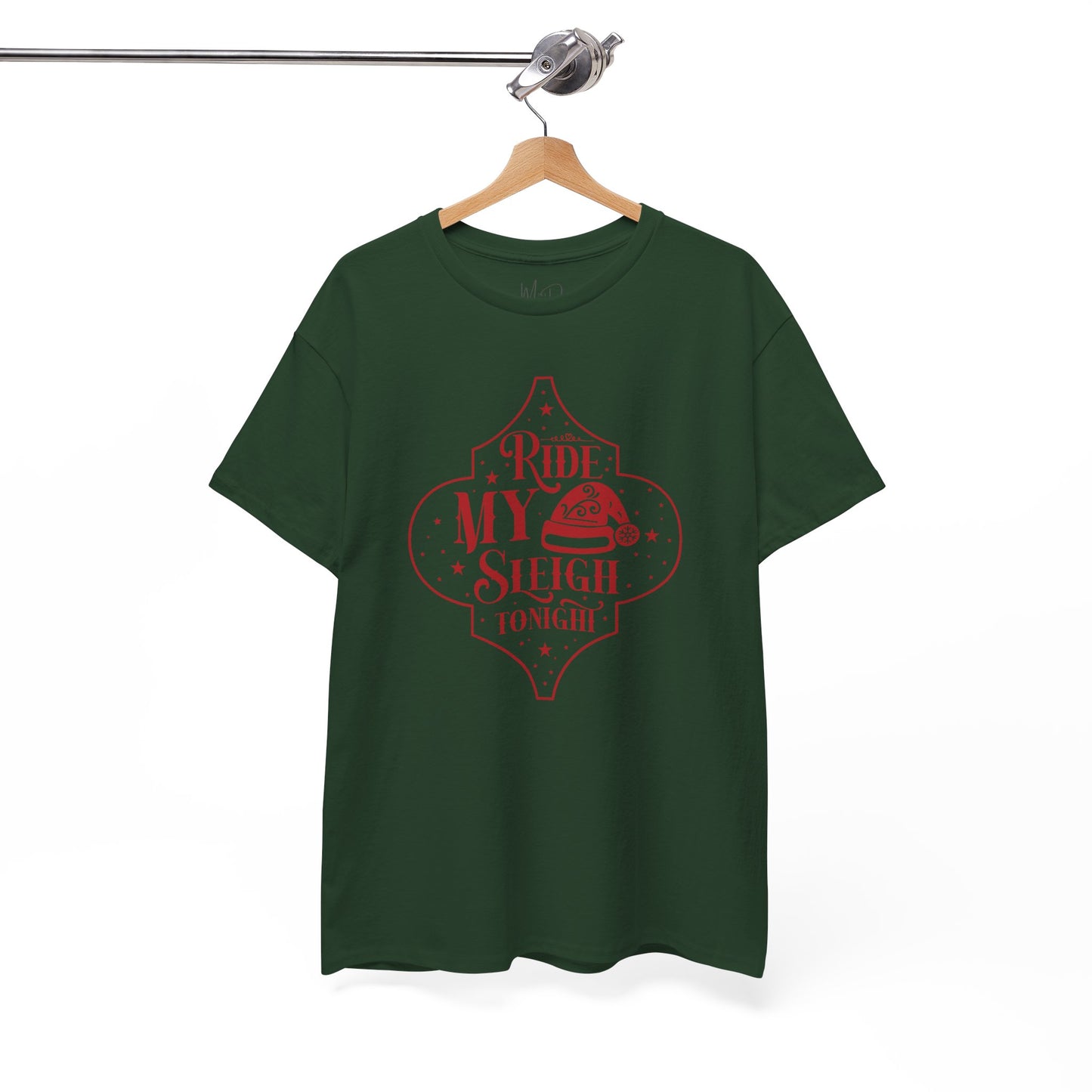 Ride My Sleigh Tonight | T-Shirt | Red Print