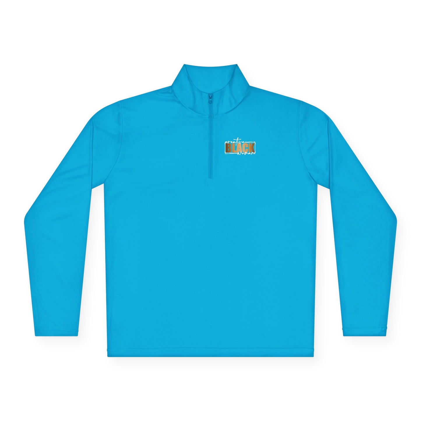 Creative Black Women | Quarter Zip Pullover| 2-Sided Print