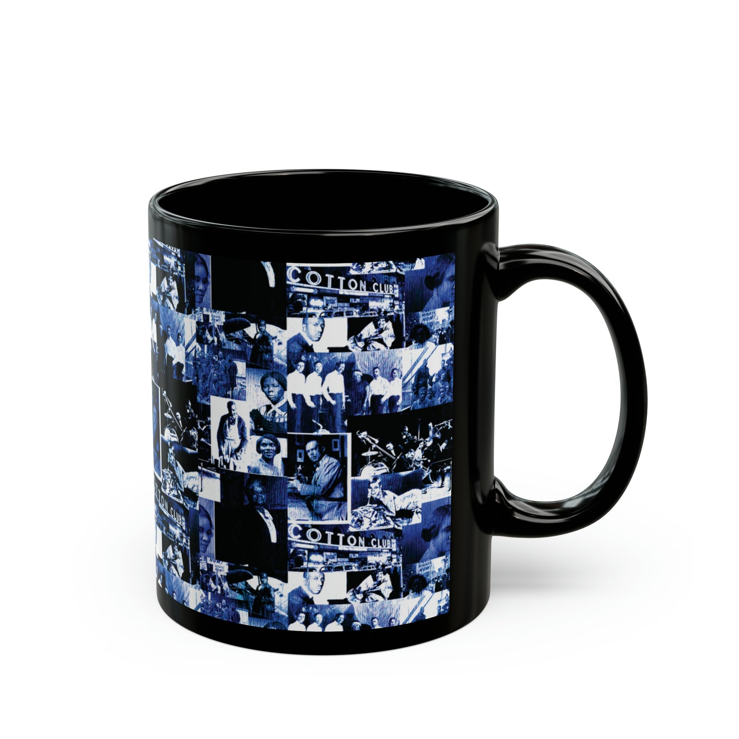 Black History 1920's Greatness (Blue) (Black Version) |Coffee & Tea Mug | Full Print| 11 Oz.