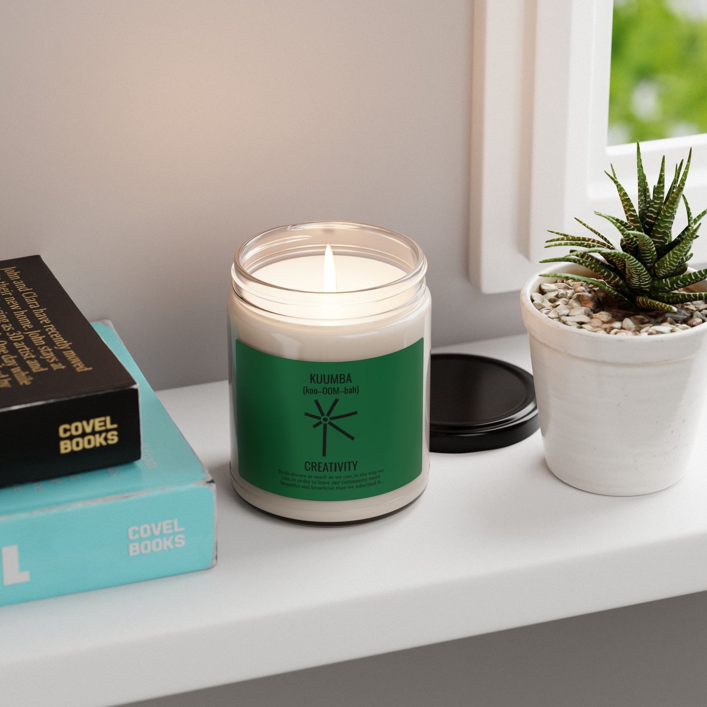 Kuumba (Day 6) | Creativity | Candle |(Green Label)| 9 Oz